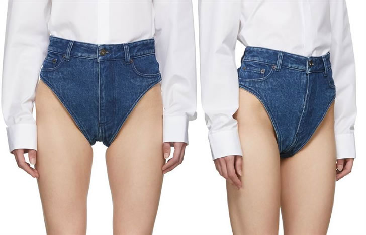 牛仔内裤：世界最上奇葩女士内裤，是穿里面还是外面？