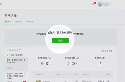 一天赚400元，说说个人微信公众号如何打赏赚钱的