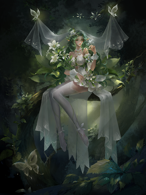 《地下城堡3》情人节踏足美梦之乡,邂逅树灵白色婚纱!