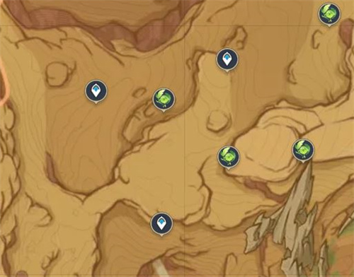 原神3.6版本草神瞳位置大全 荒石苍漠草神瞳位置分布图一览[多图]图片6