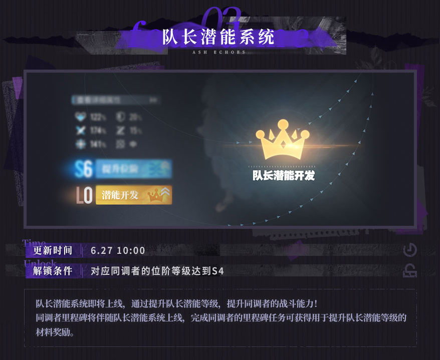 《白荆回廊》主线故事历程更新!第六章强势来袭