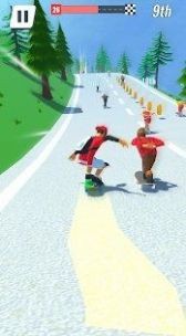 滑板蜿蜒的道路游戏截图1