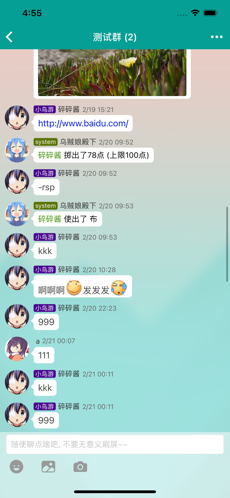 fiora聊天室截图2