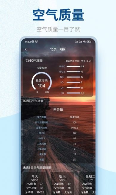 百味天气app截图2