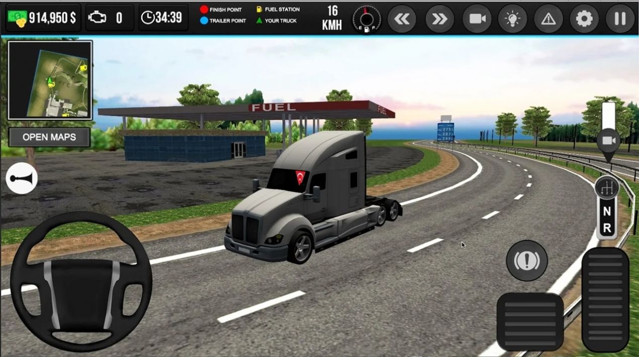 卡车模拟器豪华版游戏中文官方版截图1