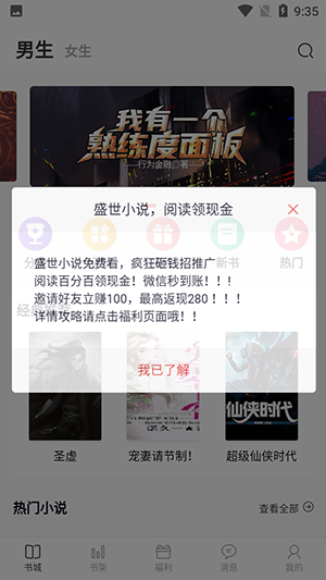 盛世小说官方版截图2