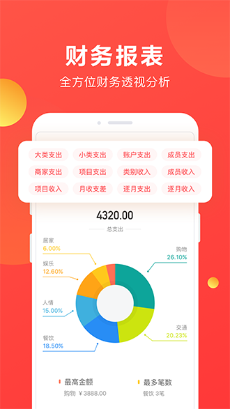 挖财记账绿化版截图4