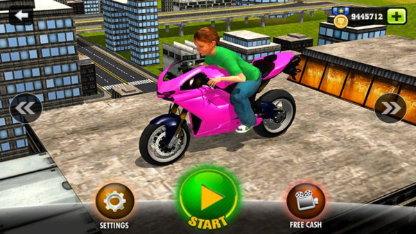 儿童摩托车特技骑士3D截图2
